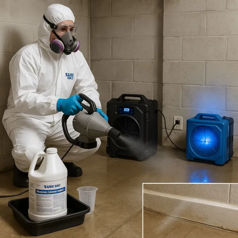 Sanitization and Odor Removal process in Pearisburg, VA