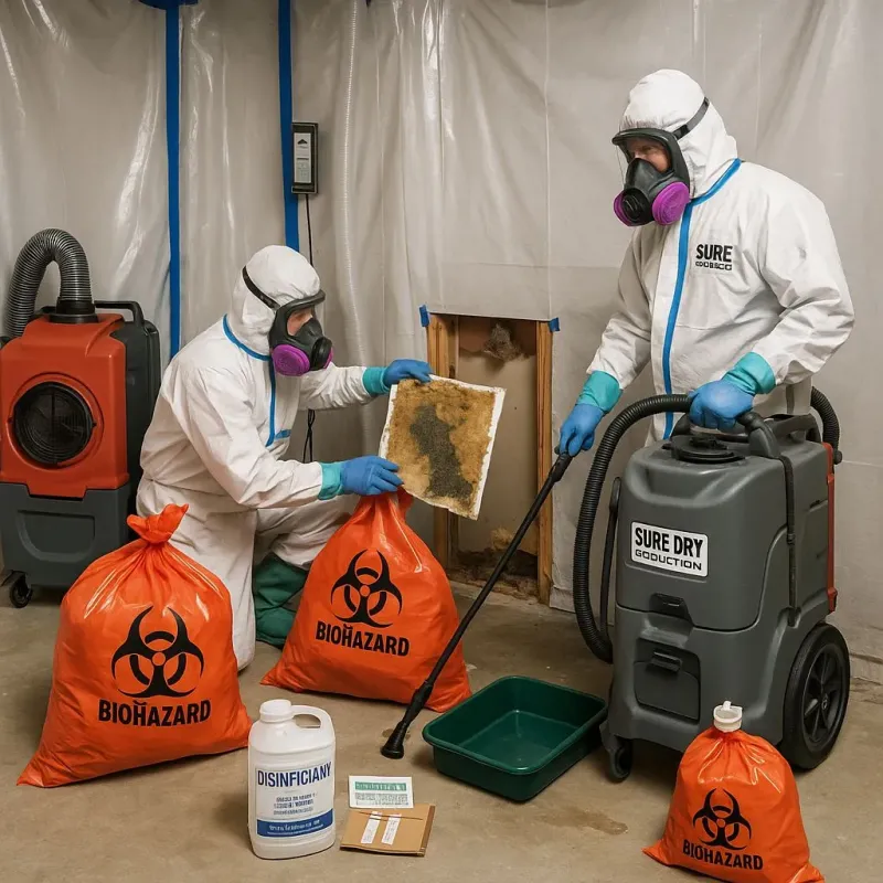 Contaminated Water Handling Protocols process in Pearisburg, VA