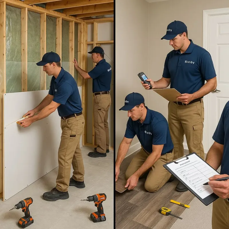 Repairs and Reconstruction process in Pearisburg, VA