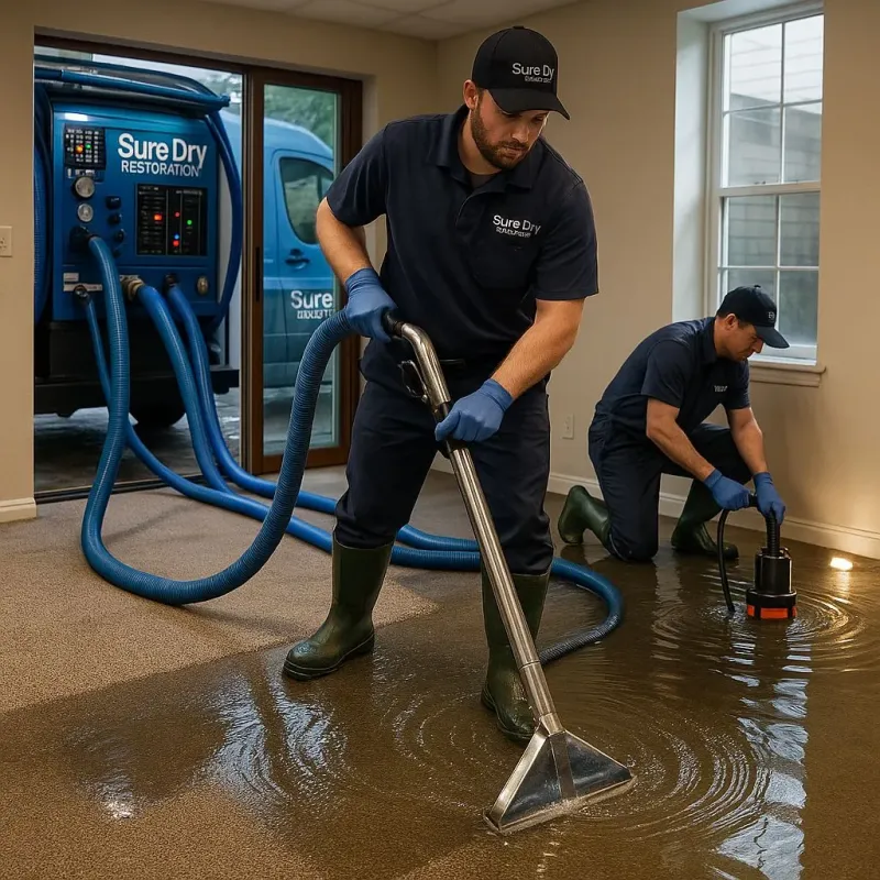 Water Extraction and Removal process in Pearisburg, VA